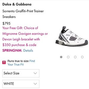 Black Exclusive Dolce&Gabanna Trainers